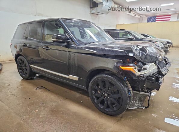 SALGS2EF7GA247174 2016 LAND ROVER RANGE Black Передня права чверть