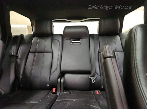 SALGS2EF7GA247174 2016 LAND ROVER RANGE Black Вид задніх сидінь