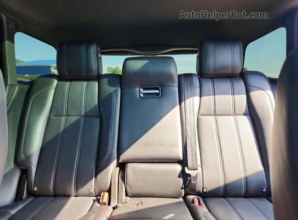 SALGS2EF9GA248357 2016 LAND ROVER RANGE Turquoise Вид задніх сидінь