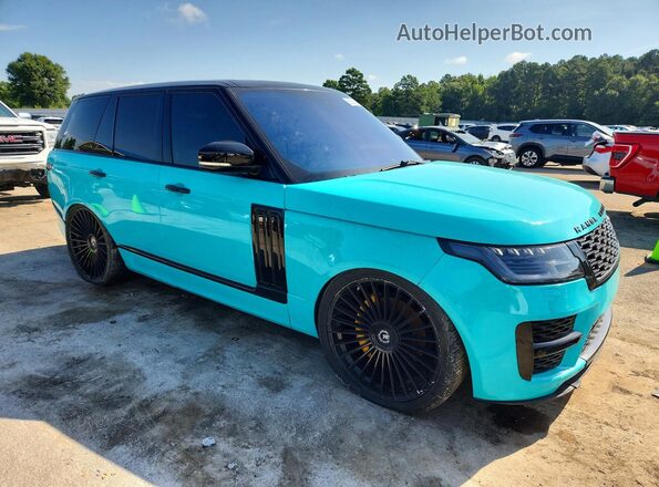 SALGS2EF9GA248357 2016 LAND ROVER RANGE Turquoise Передня права чверть
