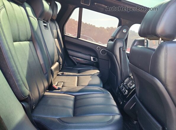 SALGS2EF9GA248357 2016 LAND ROVER RANGE Turquoise Вид задньої частини салону
