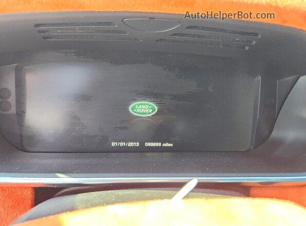 SALGS2EF9GA248357 2016 LAND ROVER RANGE Turquoise Вид щитка приладів