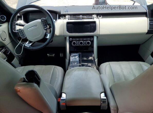 SALGS2EF9GA292147 2016 LAND ROVER RANGE Black წინა პანელის ხედი