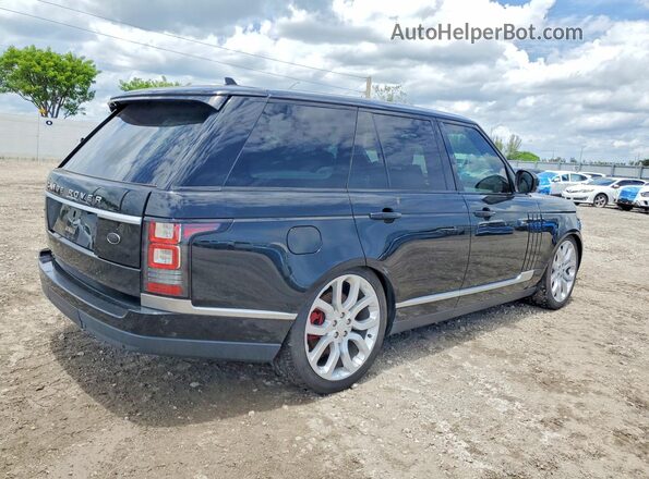 SALGS2EF9GA292147 2016 LAND ROVER RANGE Black უკანა მარჯვენა