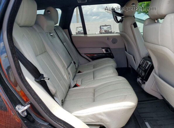SALGS2EF9GA292147 2016 LAND ROVER RANGE Black უკანა სალონის ხედი