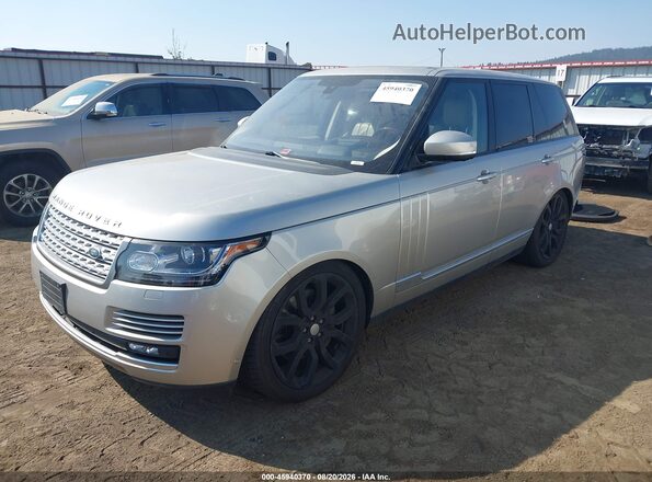 SALGS2EF9GA297994 2016 LAND ROVER RANGE ROVER Silver Передня ліва чверть
