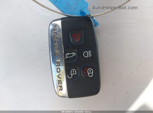 SALGS2EF9GA297994 2016 LAND ROVER RANGE ROVER Silver Вид панелі приладів
