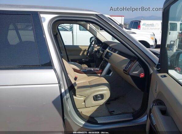 SALGS2EF9GA297994 2016 LAND ROVER RANGE ROVER Silver Вид салону спереду