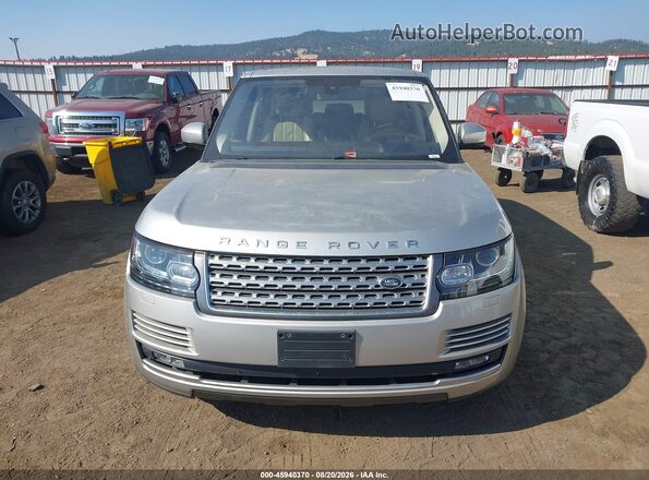 SALGS2EF9GA297994 2016 LAND ROVER RANGE ROVER Silver Вид задньої частини салону
