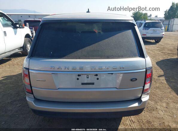 SALGS2EF9GA297994 2016 LAND ROVER RANGE ROVER Silver 