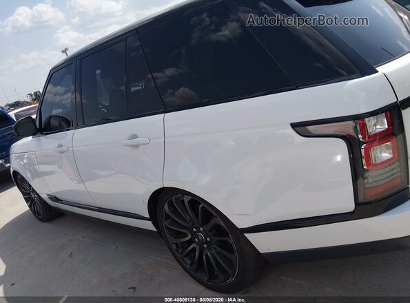 SALGS2EFXGA260680 2016 LAND ROVER RANGE ROVER White Vista interior de 360 grados