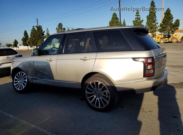 SALGS2EFXGA294604 2016 LAND ROVER RANGE Beige Tył lewy