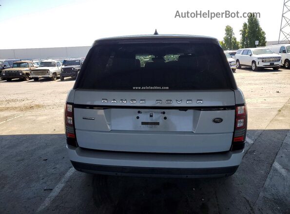 SALGS2FE0HA361797 2017 LAND ROVER RANGE White Вид ззаду