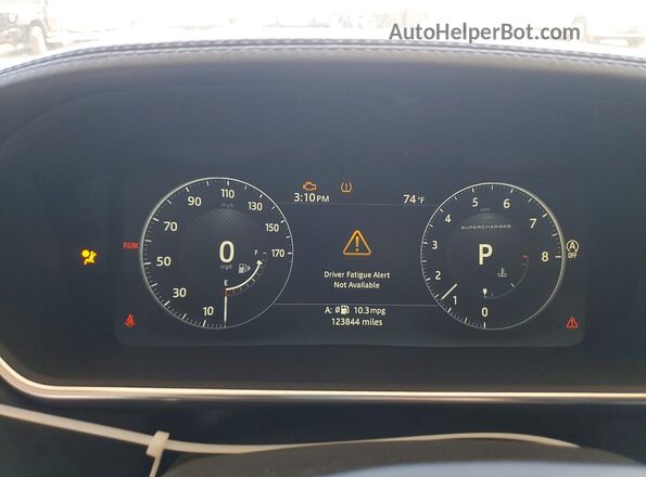 SALGS2FE0HA361797 2017 LAND ROVER RANGE White Widok zestawu wskaźników