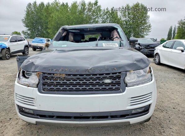 SALGS2FE3HA345609 2017 LAND ROVER RANGE White Front view