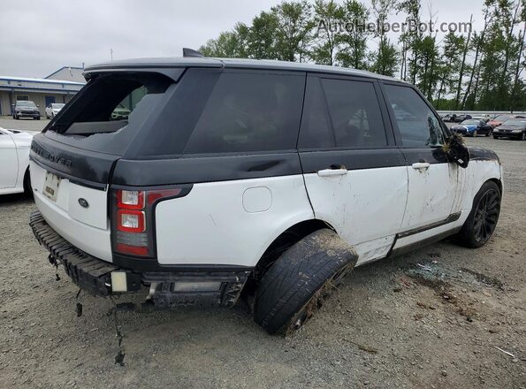 SALGS2FE3HA345609 2017 LAND ROVER RANGE White Rear right