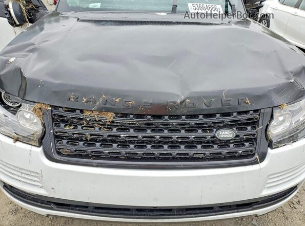 SALGS2FE3HA345609 2017 LAND ROVER RANGE White Engine compartment view