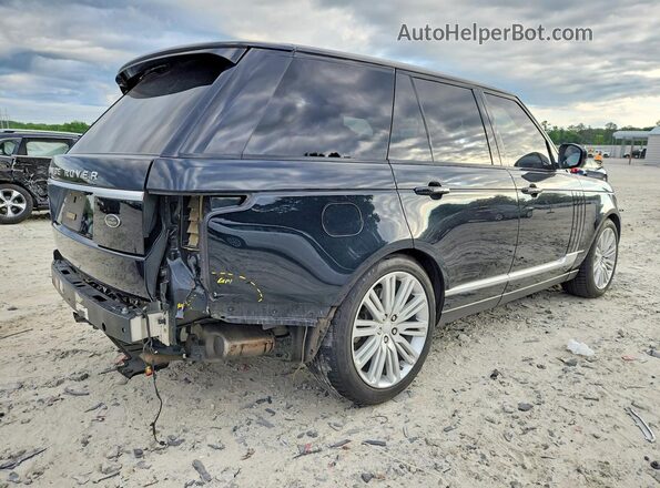 SALGS2FE6HA325841 2017 LAND ROVER RANGE Black Tył prawy
