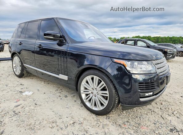 SALGS2FE6HA325841 2017 LAND ROVER RANGE Black Przód prawy