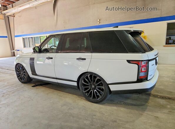 SALGS2FE6HA348889 2017 LAND ROVER RANGE White Rear right