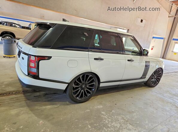 SALGS2FE6HA348889 2017 LAND ROVER RANGE White Rear view