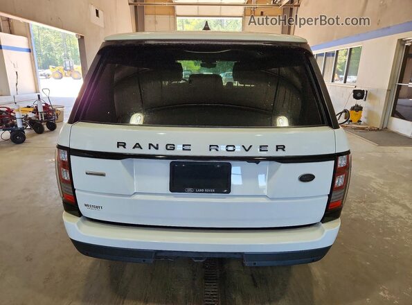SALGS2FE6HA348889 2017 LAND ROVER RANGE White Rear interior view