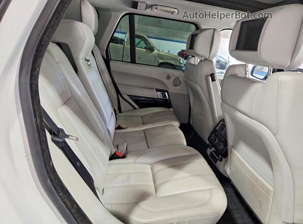 SALGS2FE6HA348889 2017 LAND ROVER RANGE White 