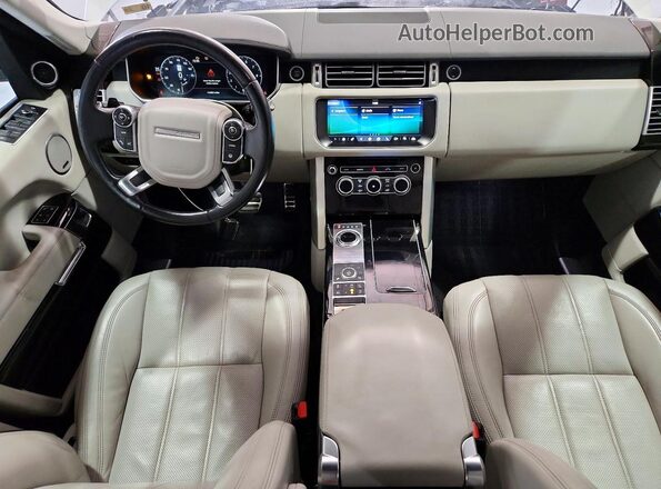 SALGS2FE6HA348889 2017 LAND ROVER RANGE White 