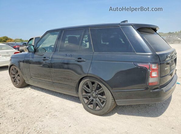 SALGS2FEXHA331626 2017 LAND ROVER RANGE Black Задня ліва чверть
