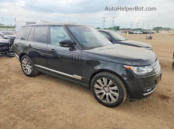 SALGS2FEXHA337779 2017 LAND ROVER RANGE Black წინა მარჯვენა