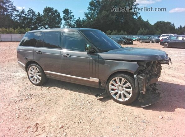 SALGS2FEXHA351388 2017 LAND ROVER RANGE Charcoal Առջևի աջ