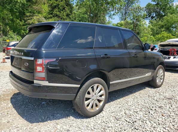 SALGS2FK6HA326106 2017 LAND ROVER RANGE Black Задня права чверть