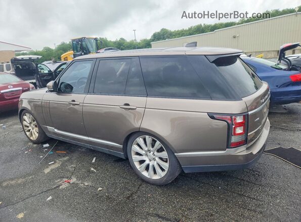 SALGS2FV1HA369441 2017 LAND ROVER RANGE Tan უკანა მარცხენა