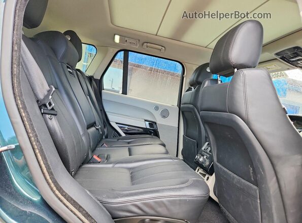 SALGS2FV2HA357783 2017 LAND ROVER RANGE Green Вид задніх сидінь