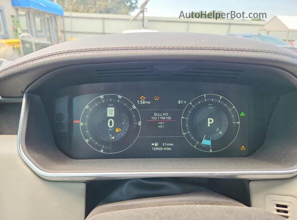 SALGS2FV2HA357783 2017 LAND ROVER RANGE Green Вид щитка приладів