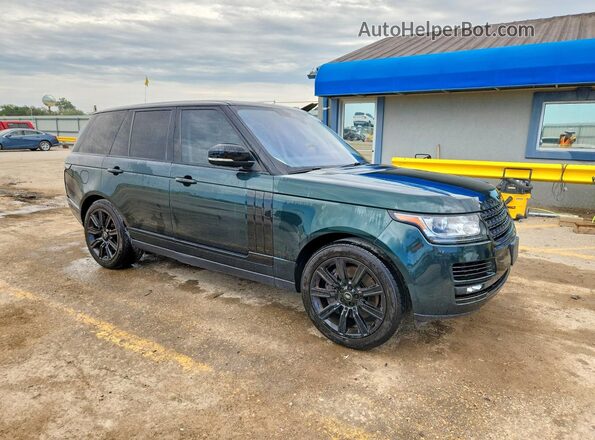 SALGS2FV2HA357783 2017 LAND ROVER RANGE Green Передня права чверть