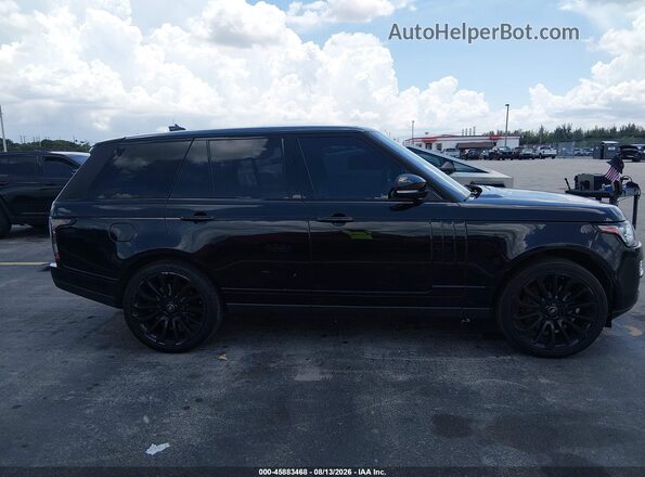 SALGS2FV3HA378688 2017 LAND ROVER RANGE ROVER Black Панорамний вид салону 360°