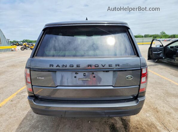 SALGS2FV6HA378376 2017 LAND ROVER RANGE Gray უკანა ხედი