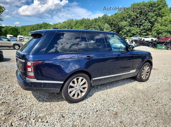 SALGS2FV9HA355271 2017 LAND ROVER RANGE Blue Rear right