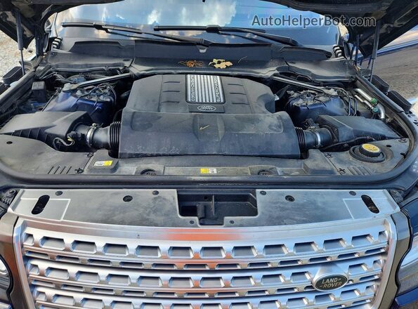 SALGS2FV9HA355271 2017 LAND ROVER RANGE Blue Rear interior view