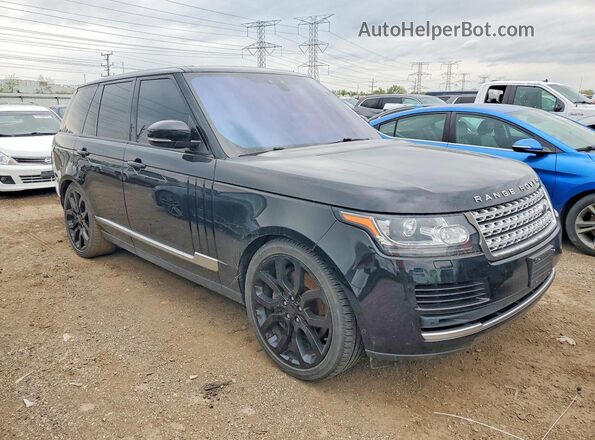SALGS2FVXHA353710 2017 LAND ROVER RANGE Black წინა მარჯვენა