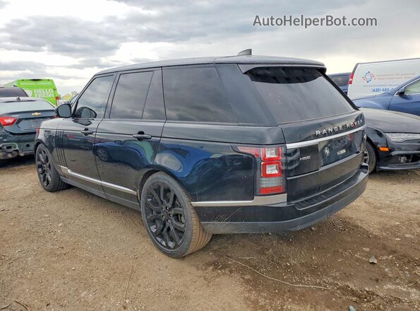 SALGS2FVXHA353710 2017 LAND ROVER RANGE Black უკანა მარცხენა