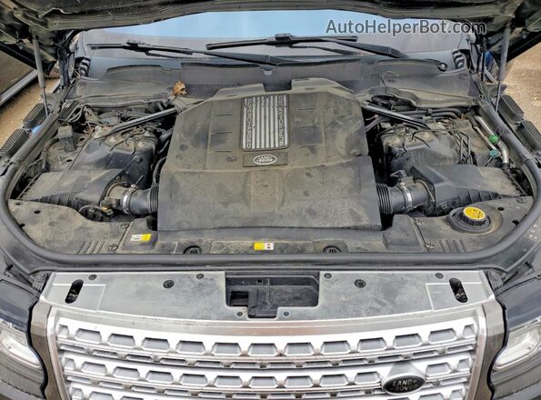 SALGS2FVXHA353710 2017 LAND ROVER RANGE Black უკანა სალონის ხედი
