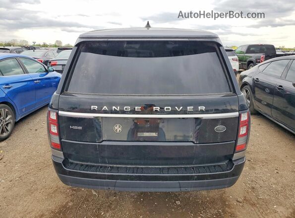 SALGS2FVXHA353710 2017 LAND ROVER RANGE Black უკანა ხედი