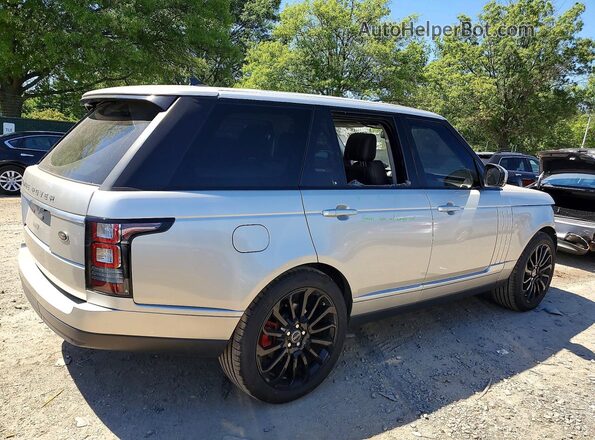 SALGS2KF3GA250979 2016 LAND ROVER RANGE Silver Հետևի աջ