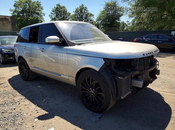 SALGS2KF3GA250979 2016 LAND ROVER RANGE Silver Առջևի աջ