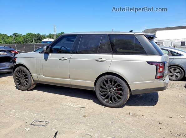 SALGS2KF3GA250979 2016 LAND ROVER RANGE Silver Հետևի ձախ