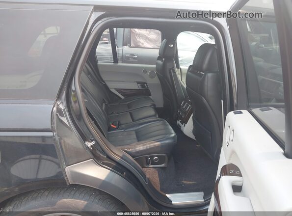 SALGS2KF4GA249999 2016 LAND ROVER RANGE ROVER Black Widok naklejki z numerem VIN