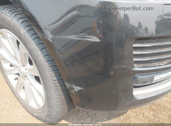 SALGS2KF4GA249999 2016 LAND ROVER RANGE ROVER Black Widok z przodu