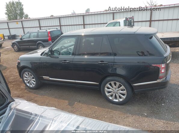 SALGS2KF4GA249999 2016 LAND ROVER RANGE ROVER Black Widok wnętrza 360 stopni